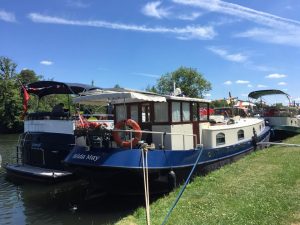 Hilda May Piper Boats 55N Dutch Barge Auxerre DBA Rally 